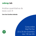 Análise quantitativa de texto com R